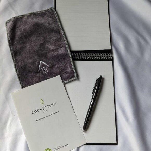 NEW SMART NOTEBOOK ROCKET BOOK FLIP REUSABLE - Picture 3 of 3